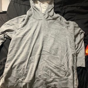 Grey work out hoodie